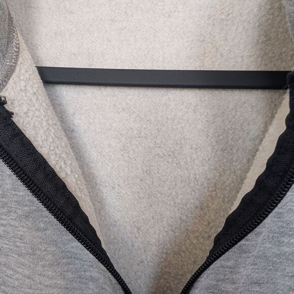 Senita Athletics Winter Lodge Zip Up Heathered Gray Size Small - Picture 6 of 7